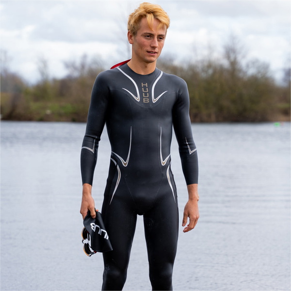 2026 Huub Männer TC Performance 3:5mm Neoprenanzug TCP35 - Silver / Bronze